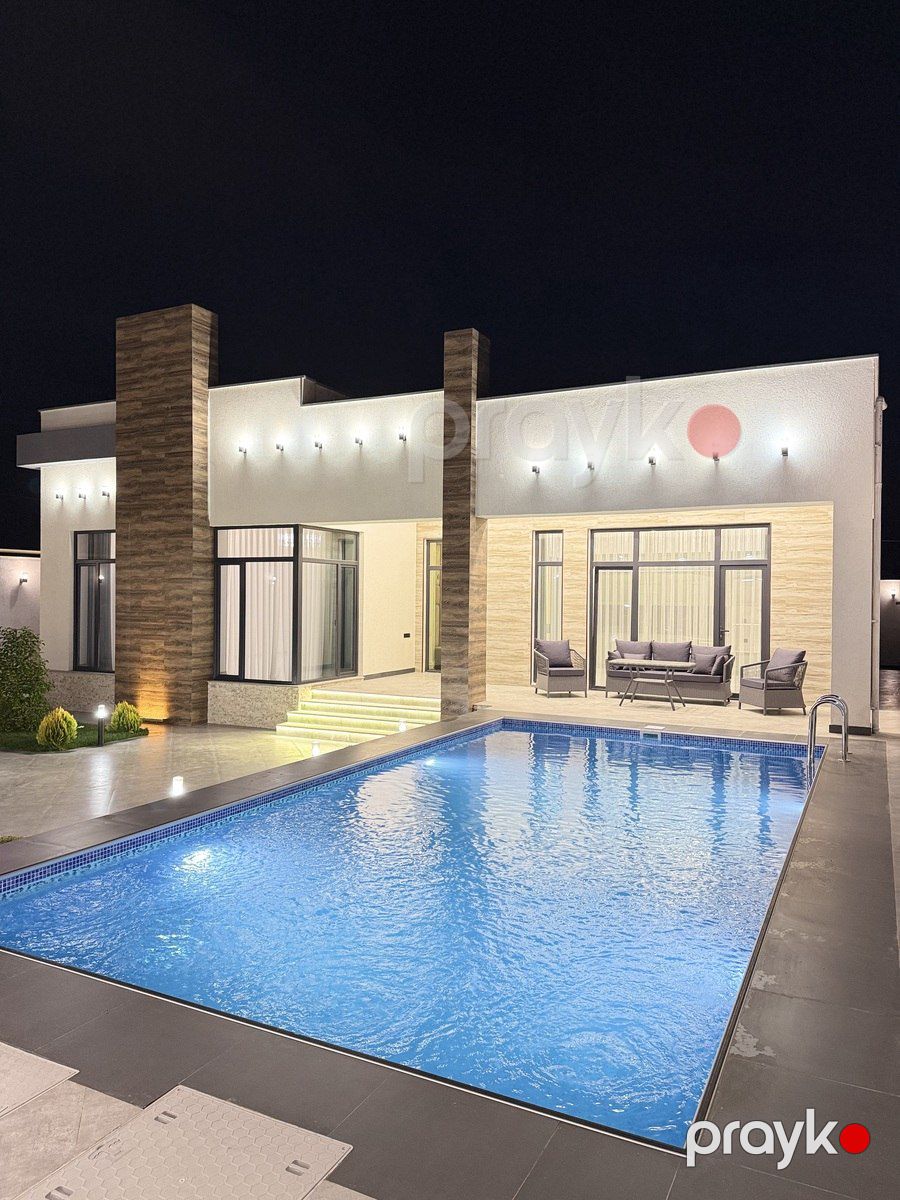 Satılır 5 otaqlı həyət evi/bağ evi 200 m² — Ev, villa, Bakı (4)