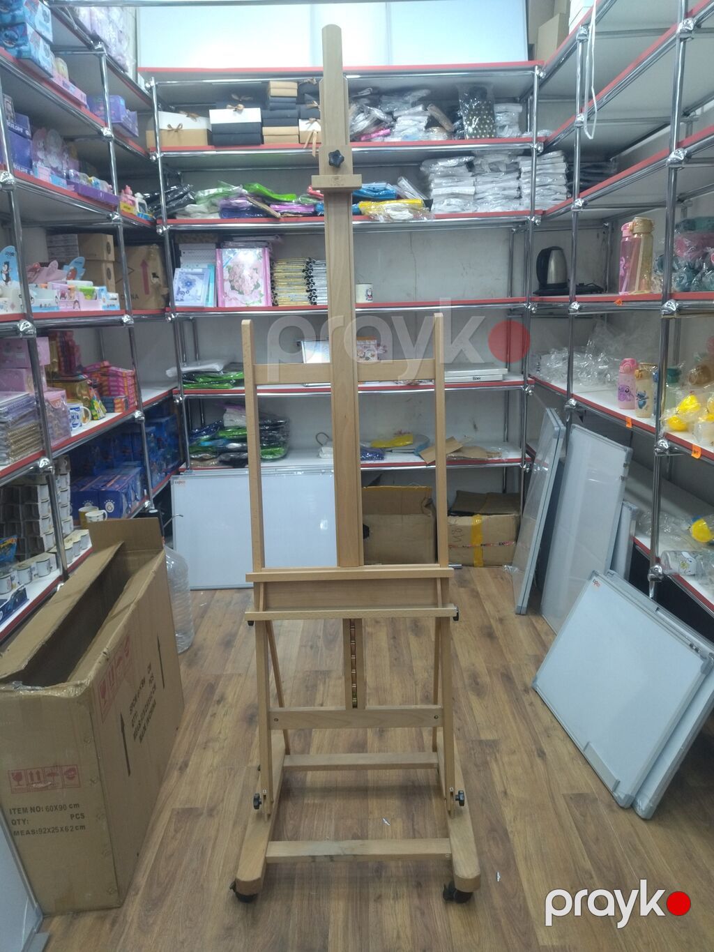 Taxta rəssam molberti - Material: möhkəm ağac konstruksiya - Tip — Stanoklar, Qobu (2)