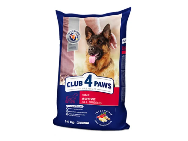 Club 4 Paws, aktiv yetkin itlər üçün quru yem (çəki ilə) — Bakı