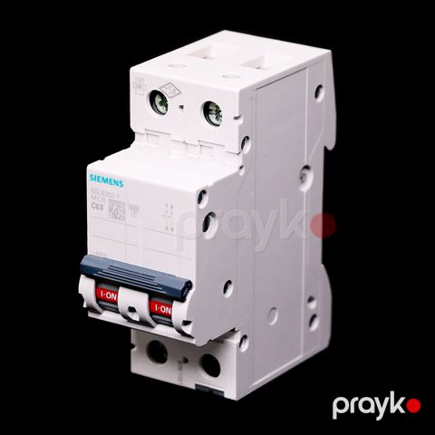 Avtomat açar sıemens 5SL 6263 - 7 c 63 6KA 2 pole