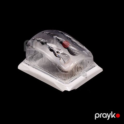 Işıldar 1901 damla divar lampası ağ 60 w — Bakı