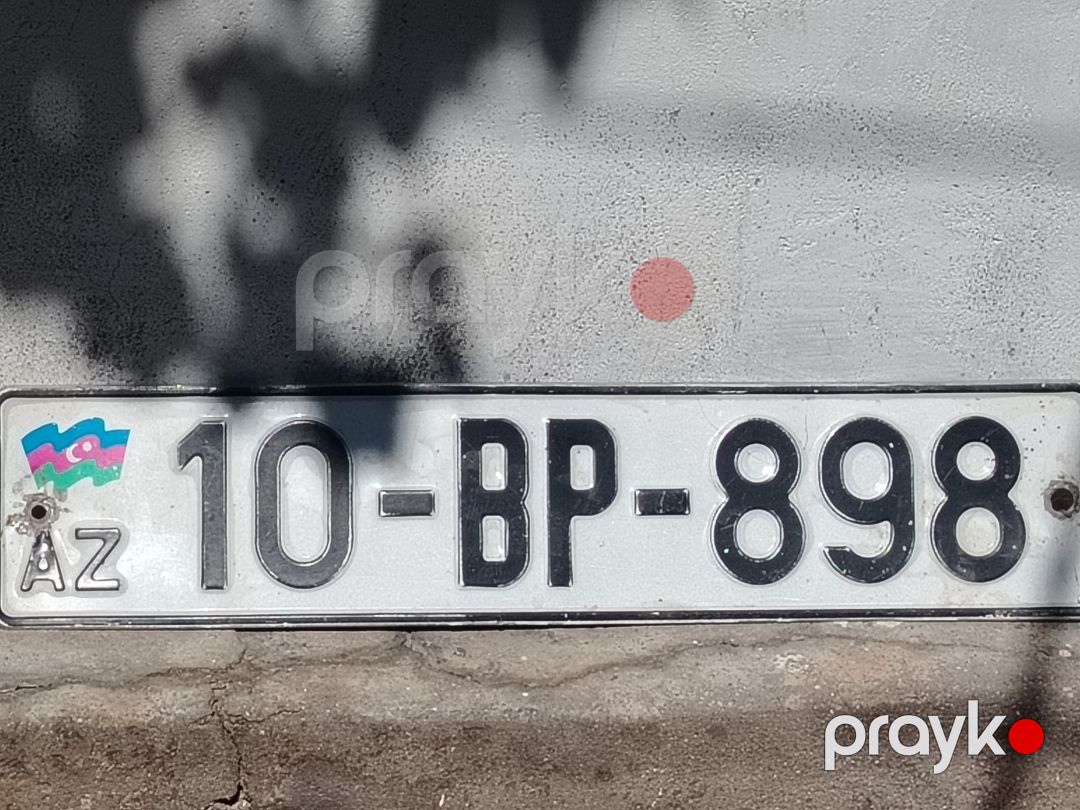 Avtomobil qeydiyyat nişanı - 10-BP-898 — Registriya nömrələri, Bakı (2)