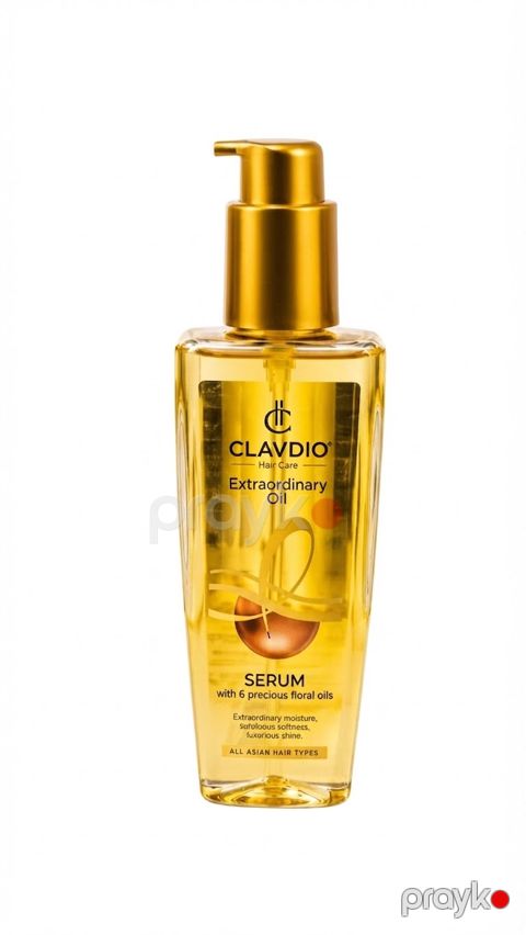 Saç üçün zərdab Clavdio Oil Serum, 100 ml — Bakı