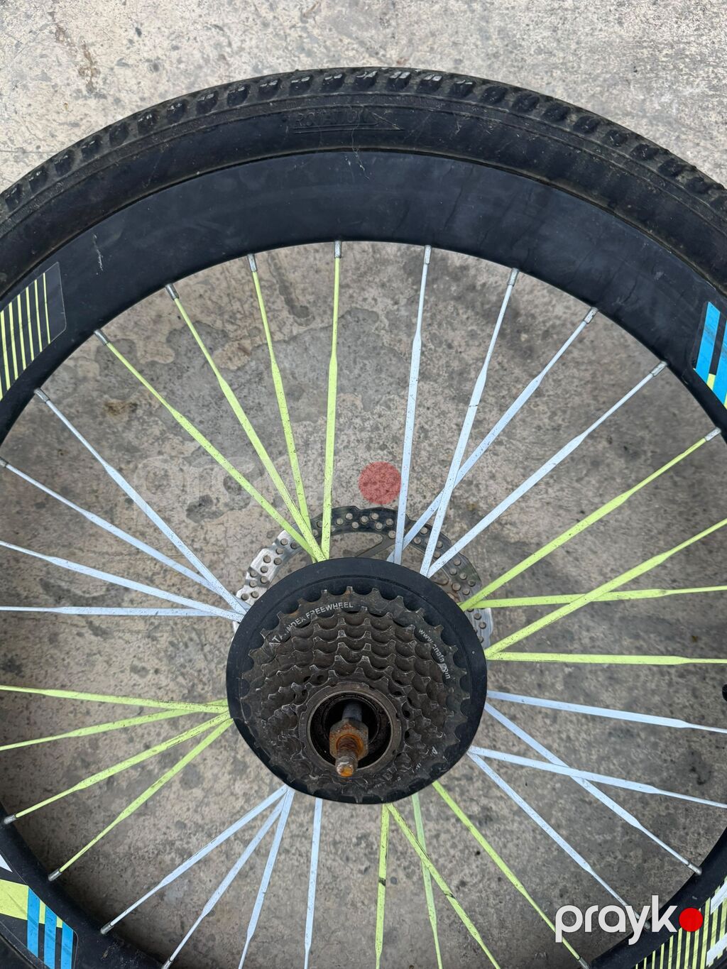 Time velosiped ehtiyyat hissələri təkir ilə birlikdə verilir MTB ön — Ehtiyat hissələri və aksesuarlar, Quba (10)