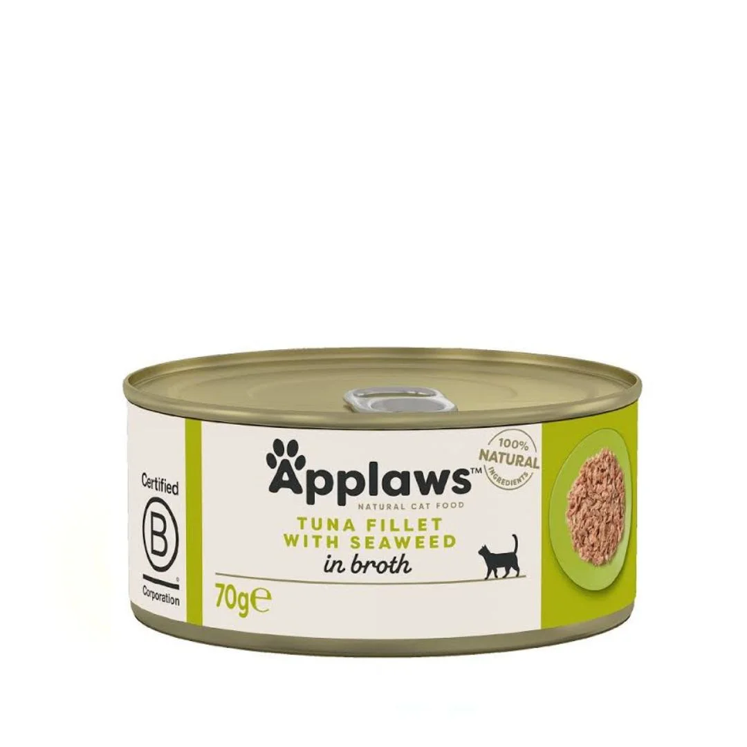 Applaws Tuna və dəniz yosunu ilə konservləşdirilmiş pişik yemi, 70 q — Bakı
