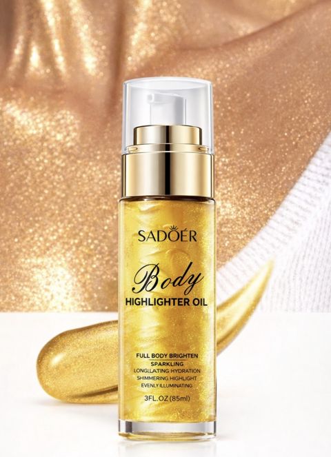Bədən üçün yağ-xaylayter No Brand #02 Gold 85 ml — Bakı