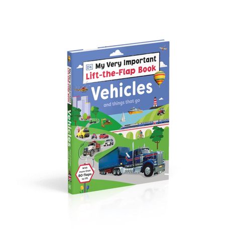 Vehicles and Things That Go - My Very Important Lift-the-Flap Book — Bakı