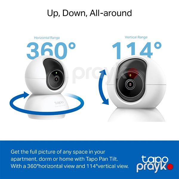 TP-Link Tapo C230 Security Camera Ağ — Mallar, Bakı (5)