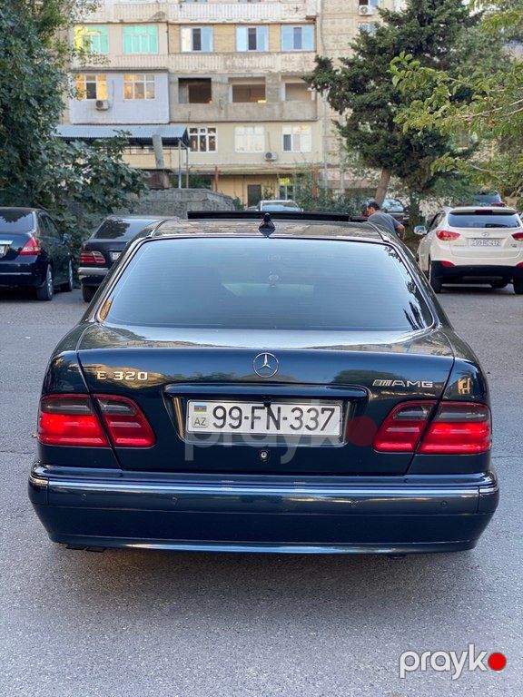 Mercedes E 320, 3.2 L, 2000 il, 398 000 km — Avtomobillər, Bakı (4)