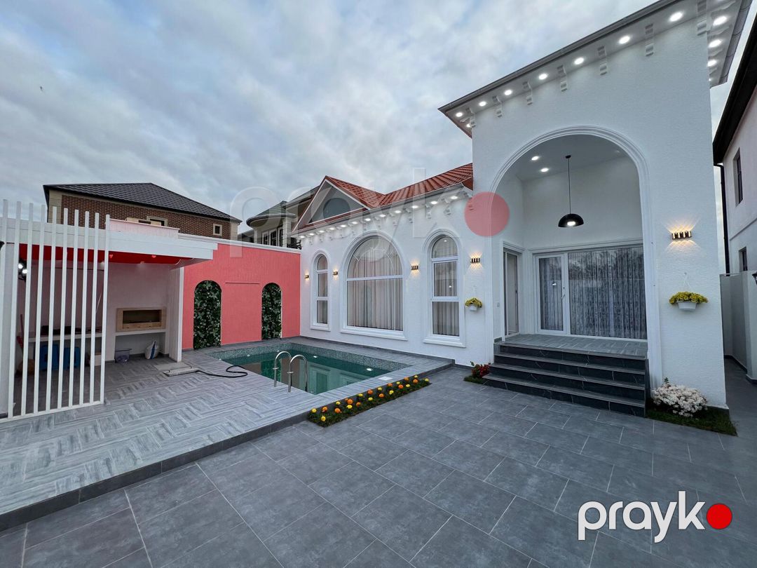 Satılır 4 otaqlı həyət evi/bağ evi 140 m² — Ev, villa, Bakı (4)