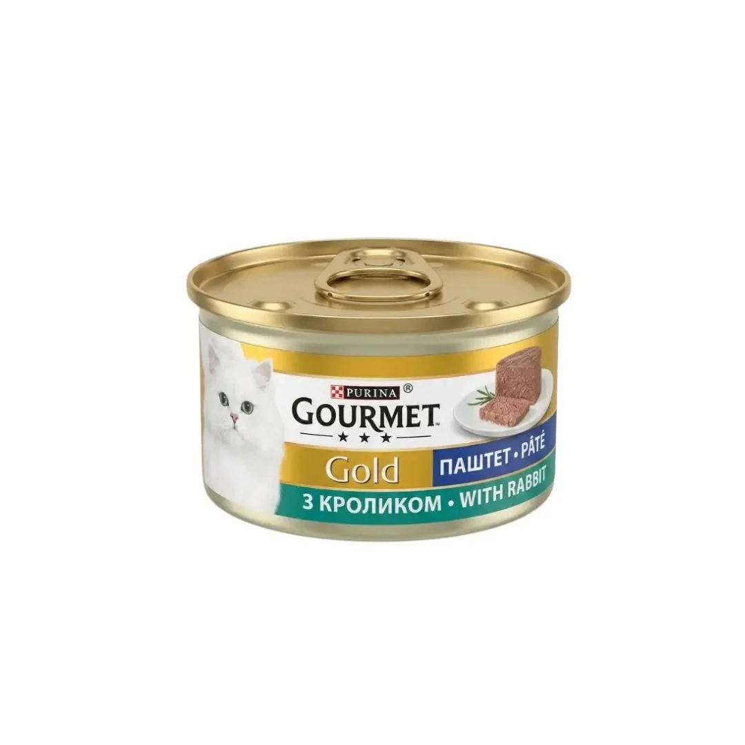 Pişiklər üçün Gourmet Gold Dovşan Paşteti, 85 q — Bakı