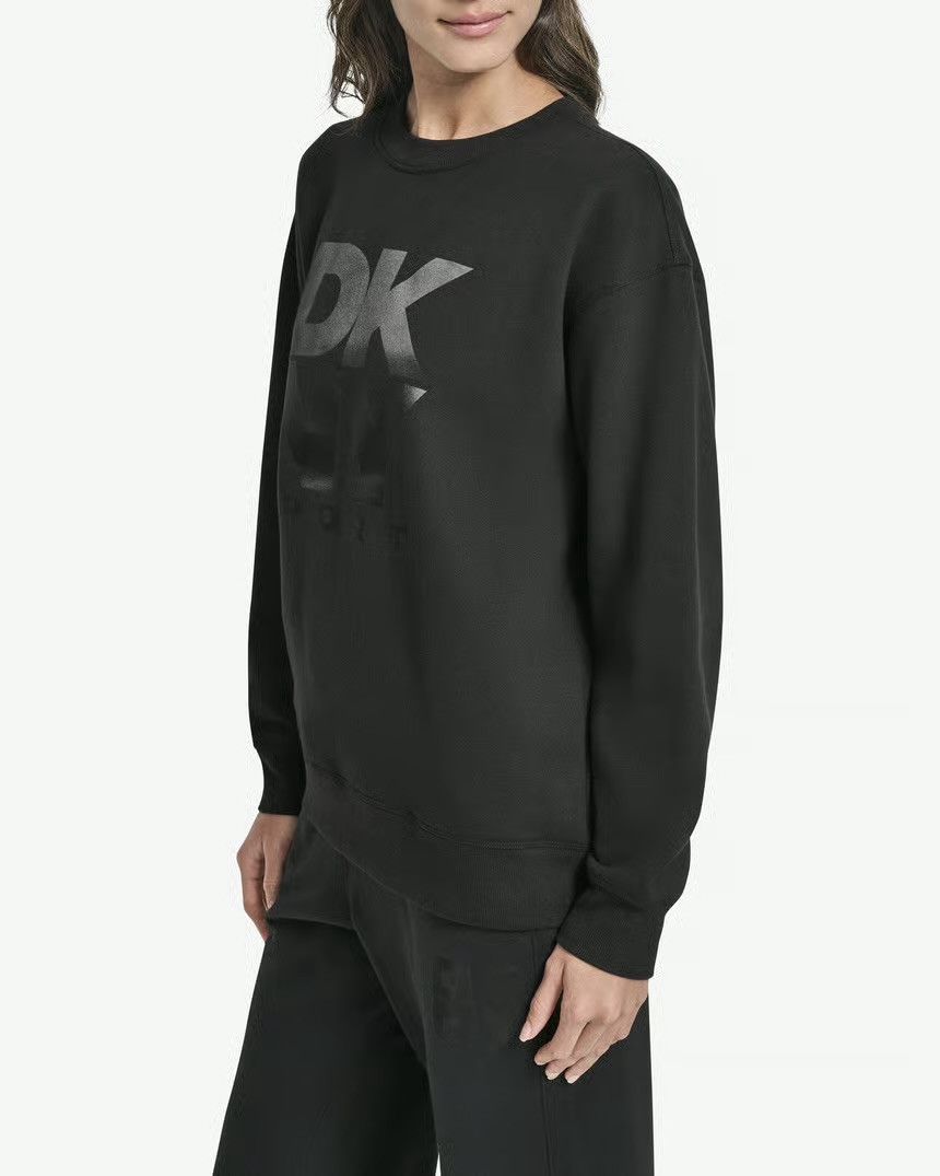 Qadınlar üçün poluver Dkny, qara, pambıq, ölçü S — Mallar, Bakı (2)