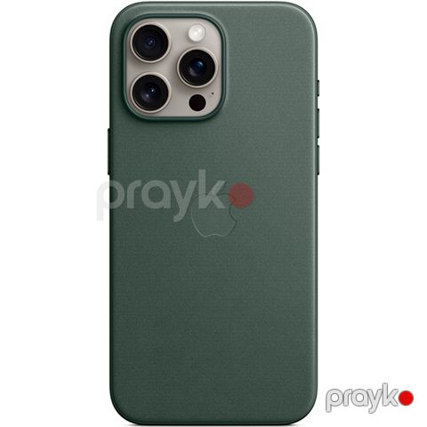 iPhone 15 Pro Max FineWoven Case with MagSafe (MT503ZM) Evergreen — Bakı