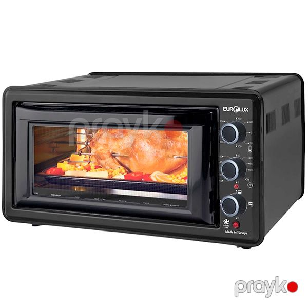 Mini soba Eurolux EU-EO3235EB-52LDGRF Black — Mallar, Bakı (2)