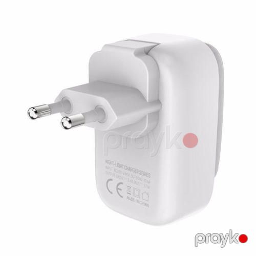 Ldnıo LED Touch Lamp 3 Ports - A3305 Ağ — Mallar, Bakı (4)