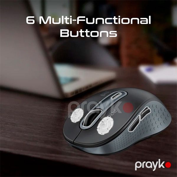 Promate Wireless Mouse Ken.black Black — Mallar, Bakı (5)