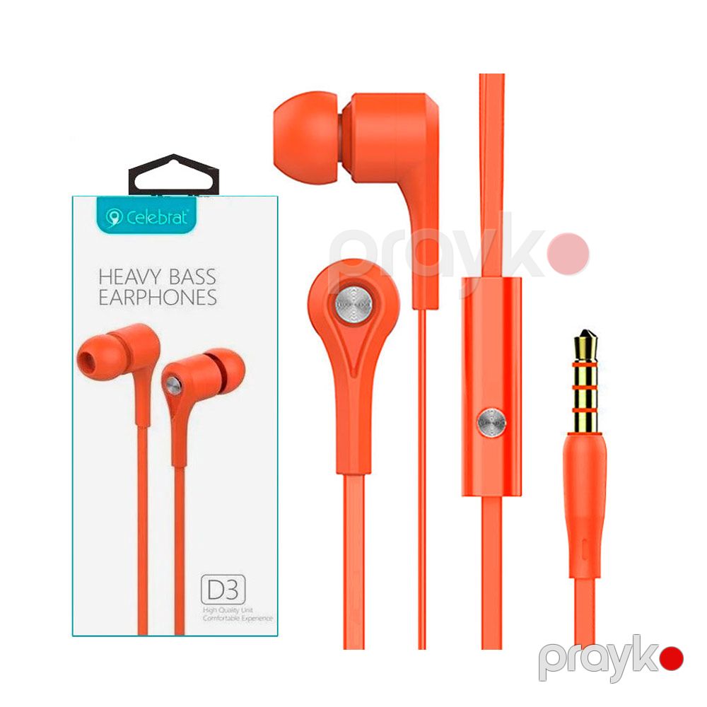 Qulaqlıq Celebrat D3 Orange Heavy Bass — Simsiz qulaqlıqlar, Bakı (2)