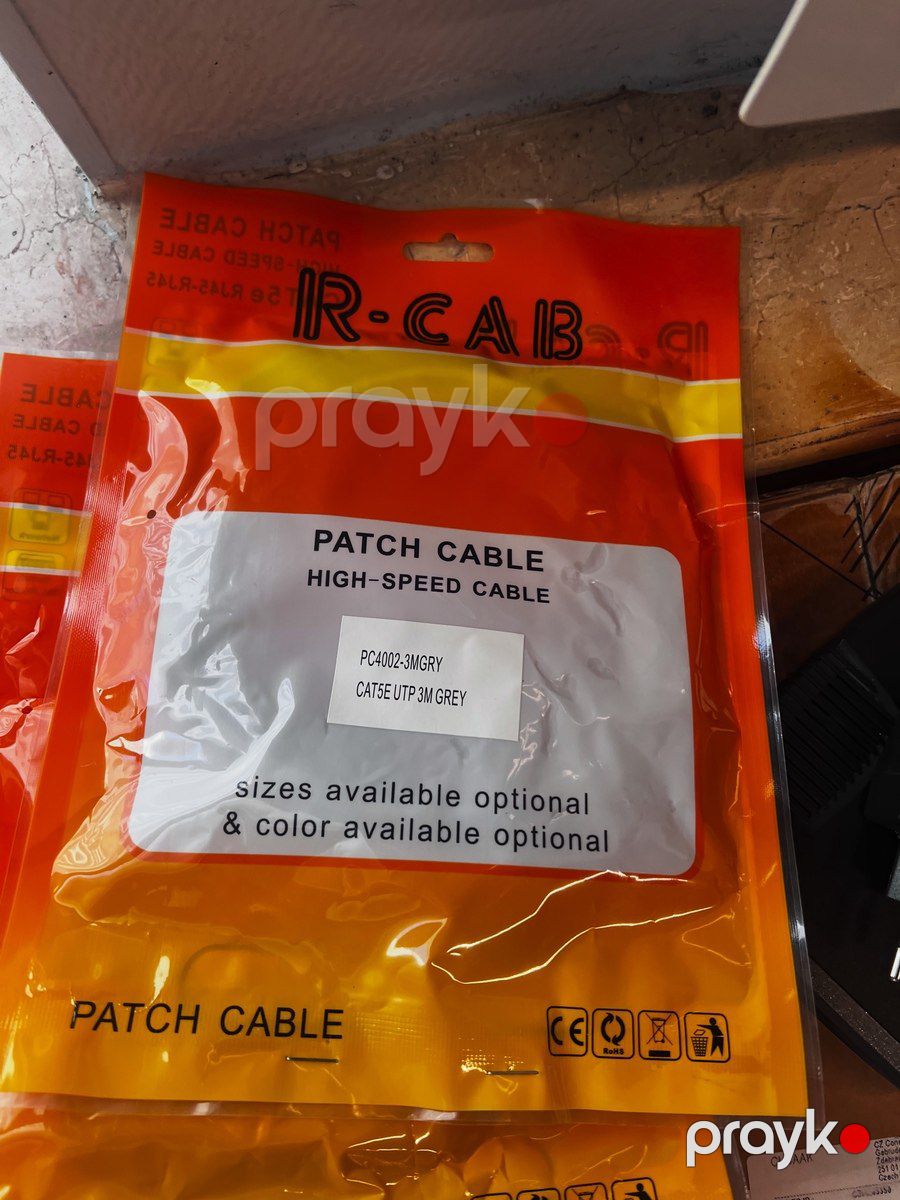 LAN kabel / Patch Cord – Cat5e/Cat6 – Topdan — Şəbəkə və server avadanlığı, Bakı (7)