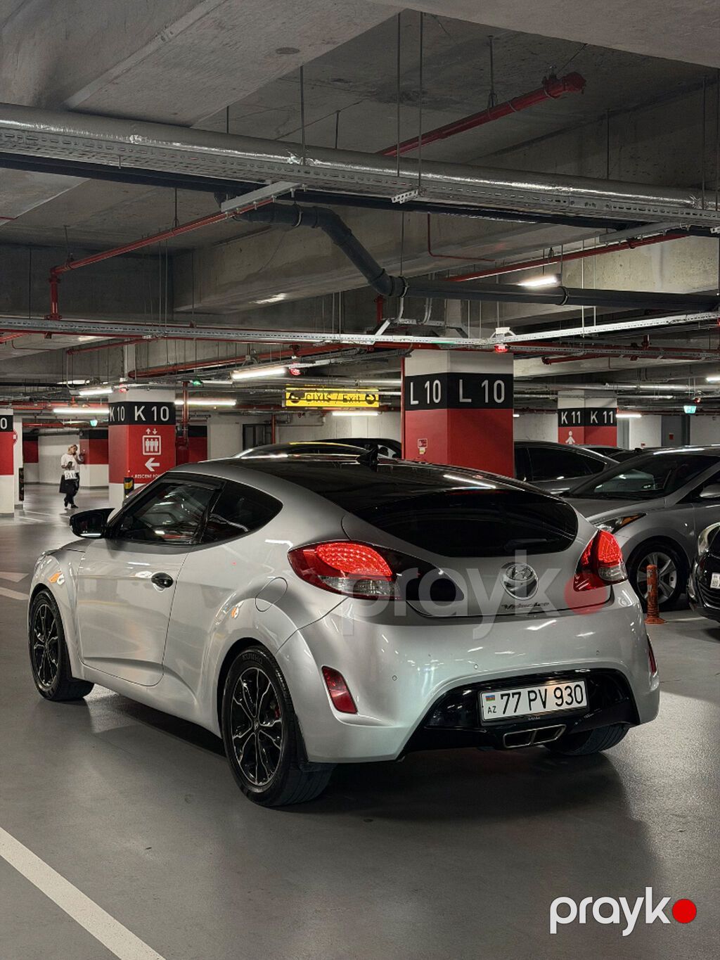 Hyundai Veloster: 1.6 l 2012 il Kupe 10-YG-847 — Avtomobillər, Bakı (2)