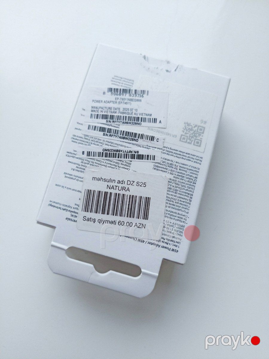 Samsung 45W adapteri — Smartfonlar, Astara (2)