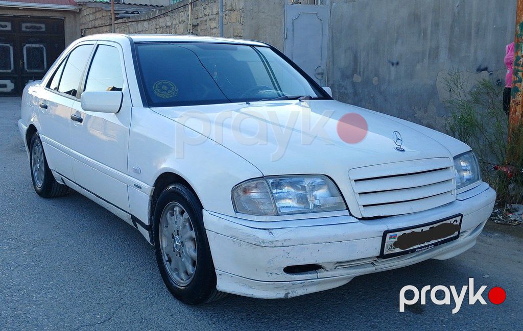 Mercedes C 200, 2.0 L, 1994 il, 390 000 km — Avtomobillər, Bakı (7)