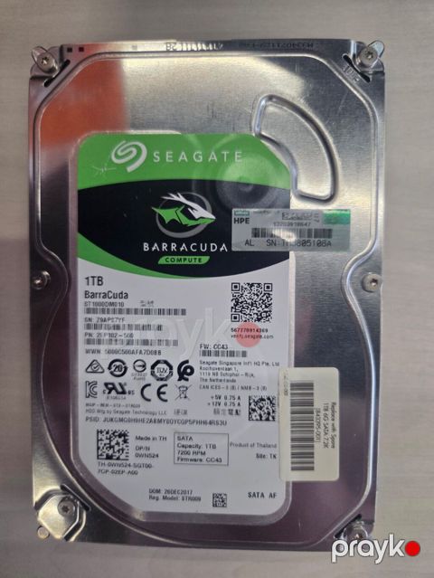 Daxili Sərt disk (HDD) 2 TB, 7200 RPM, 3.5", İşlənmiş — Bakı