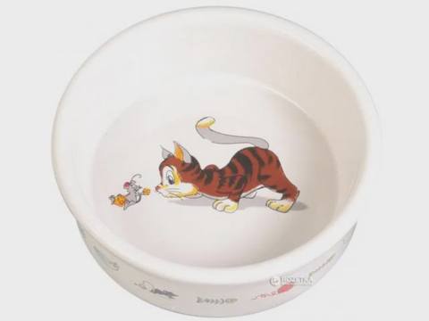 Trixie, pişiklər üçün keramika qab, 0,25 l / 11 sm — Cats