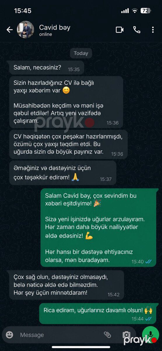 CV hazırlanması — Reklama, IT, marketing, Bakı (7)