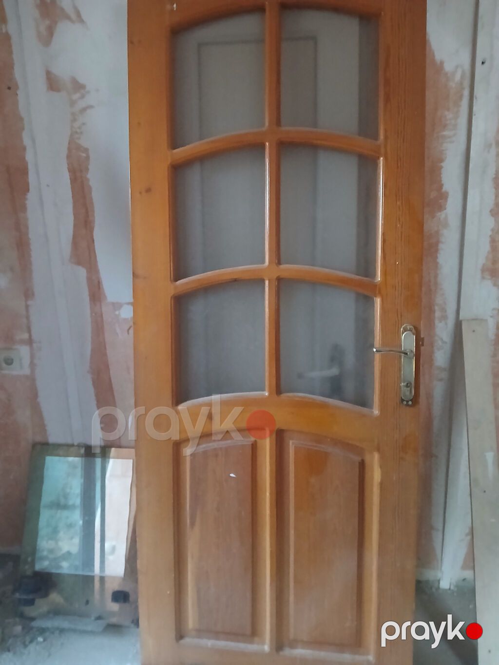 3 eded qapi satilir,findiq agacindandir,cox keyfiyyetlidir — Pəncərələr, qapılar, balkonlar, Bakı (4)