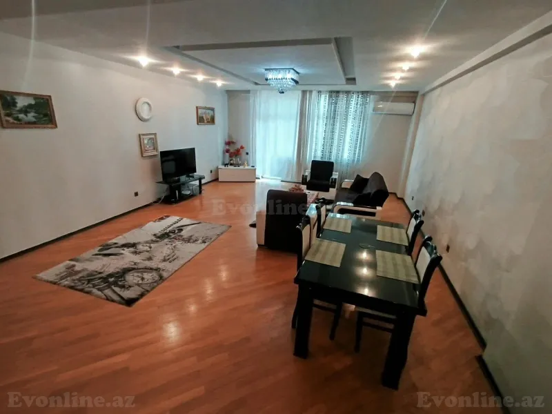 Kirayə verilir 3 otaqlı Mənzil Yeni tikili 130 m² Bakı, Nəsimi r — Mənzil, Bakı (4)
