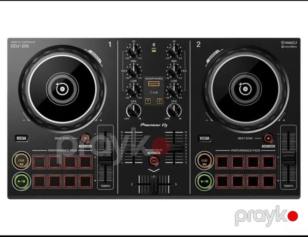 Pioneer DJ DDJ-200 – Smart DJ Controller - İki kanallı kompakt DJ — Studiya və konsert üçün, Bakı (2)