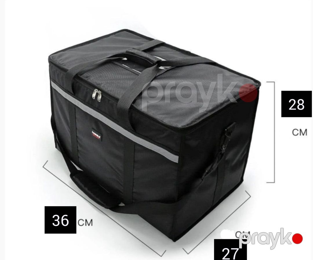 İzolyasiya edilmiş çanta Sannea, oksford, qara, 50 l — Mallar, Bakı (5)