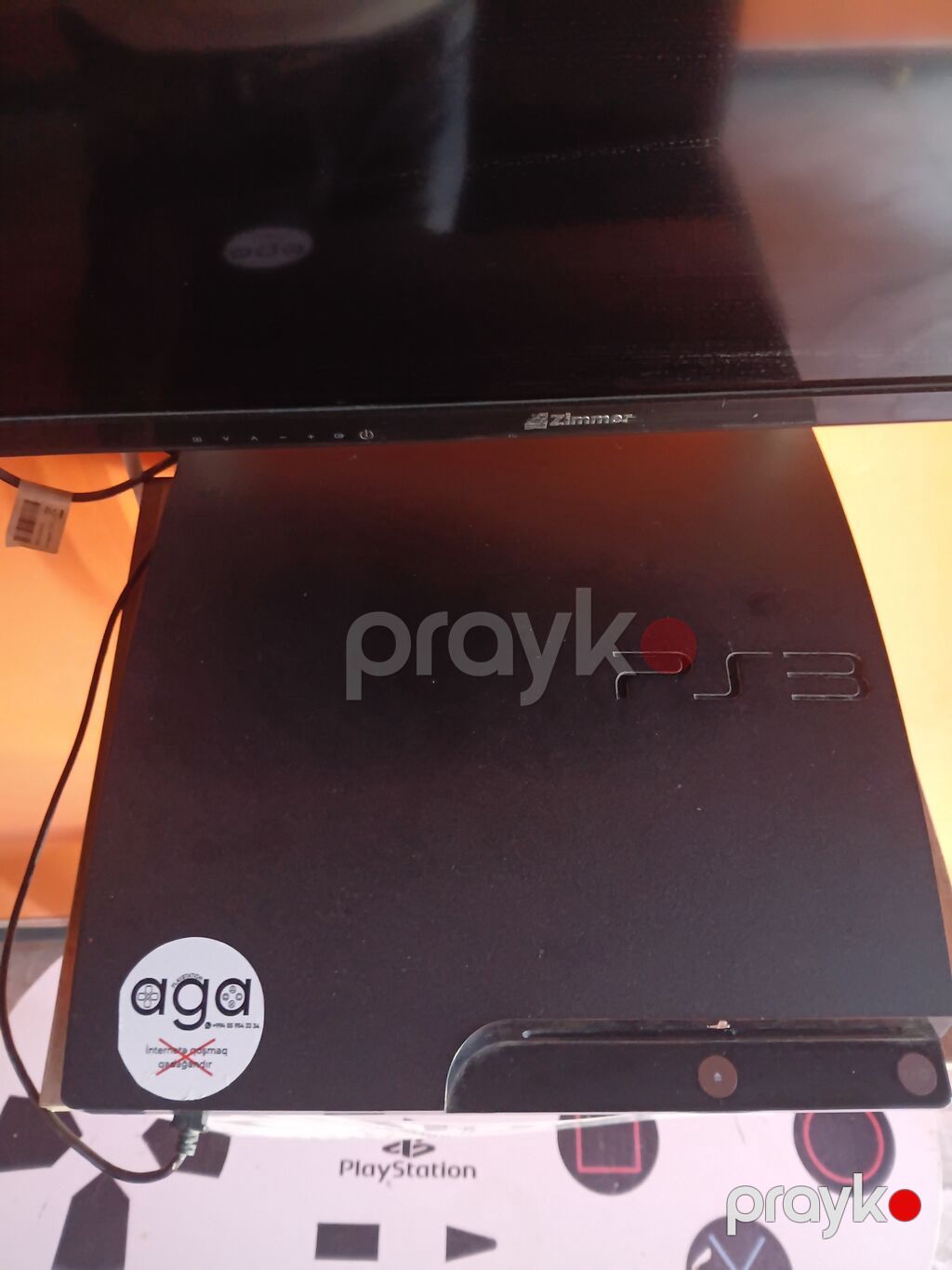 PlayStation 3 oyun konsolu komplektləri Məhsulun təsviri: - PS3 Slim — Oyun konsolları, Mingəçevir (2)