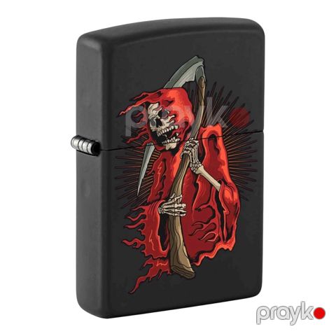 Alışqan Zippo Grim Black Matte — Bakı