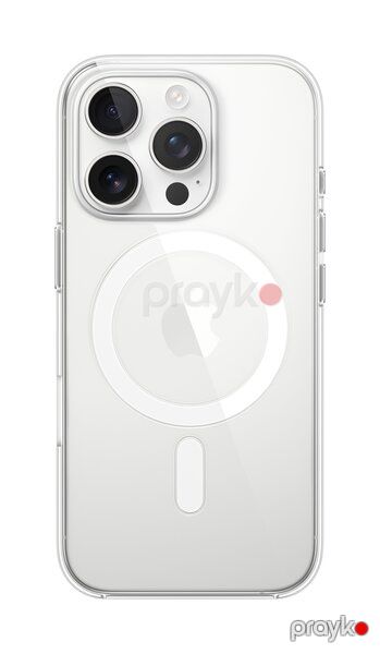 iPhone 16 Pro Clear Case with MagSafe, Model A3245 Clear — Mallar, Bakı (3)