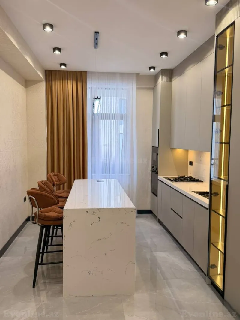 Satılır 3 otaqlı Mənzil Yeni tikili 142 m² Bakı, Nərimanov r., Gənclik m — Mənzil, Bakı (5)