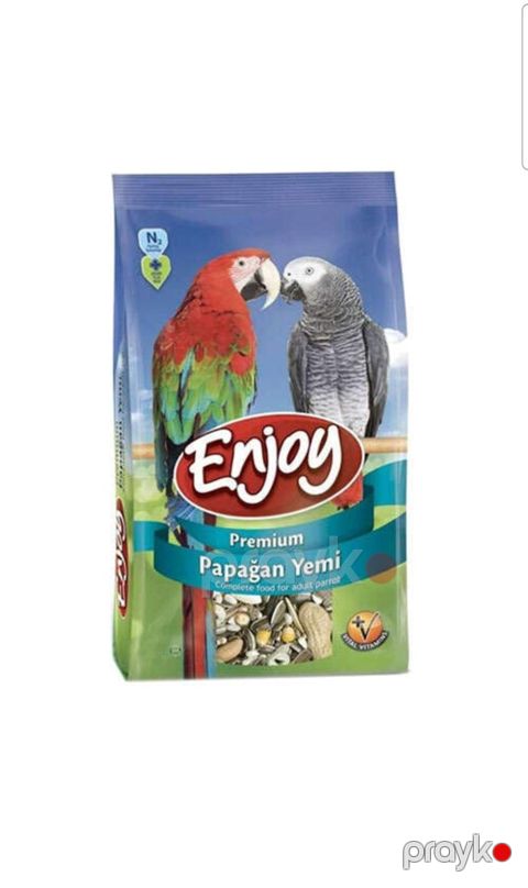 İri tutuquşular üçün quru yem Enjoy, 700 q — Bakı