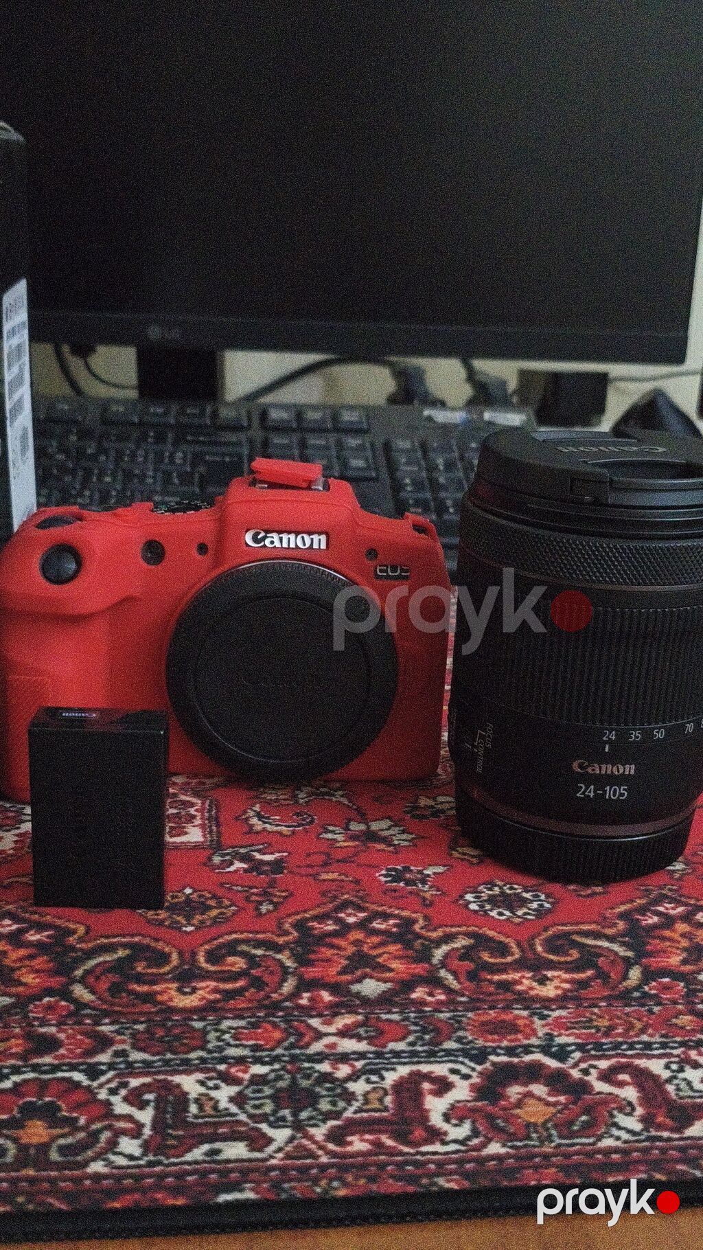 Canon EOS RP RF 24-105mm F4-7.1 IS STM Kit Məzmun: - Tam kadr — Fotoaparat, Bakı (2)