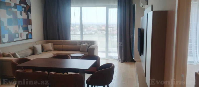 Kirayə verilir 2 otaqlı Mənzil Yeni tikili 100 m² Bakı, Sabunçu r., Sea Breeze — Mənzil, Bakı (2)