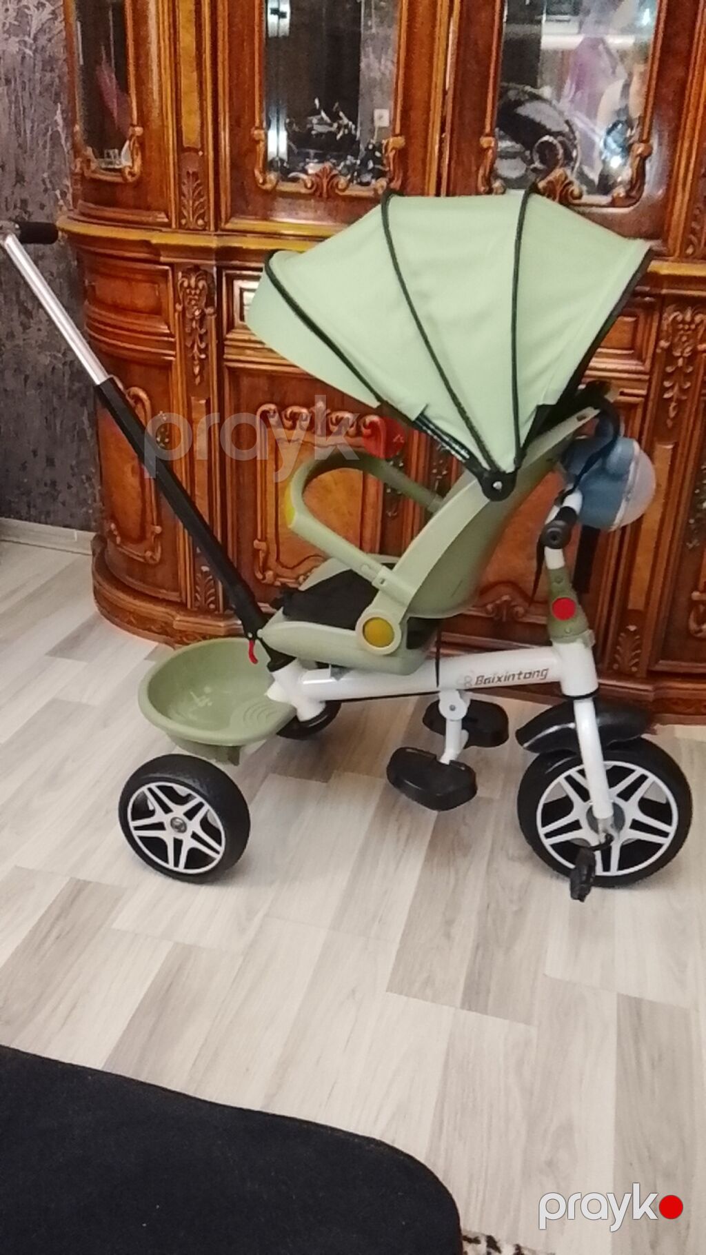Təciliiii uşaq velosipedi satilir oturacagi 360 dərəcə fırlanır — Uşaq velosipedləri, Bakı (2)