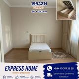 Yeni, Təknəfərlik çarpayı, Bazalı, Matras ilə, Siyirməsiz, Azərbaycan — Express Home — Beds