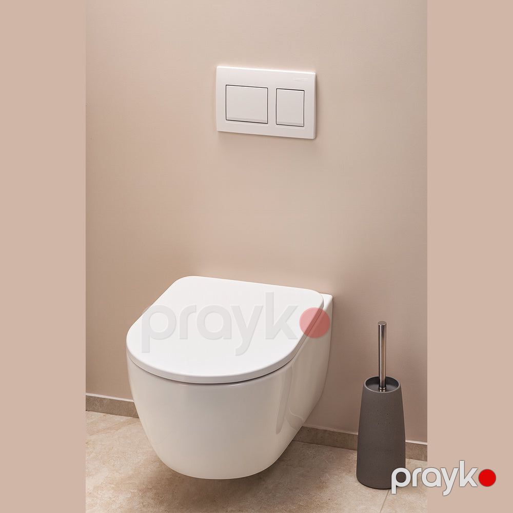 Unitaz çəni düyməsi geberit alpha 35 115.045.11.5 divariçi ağ düzbucaq — Santexnika, Bakı (2)