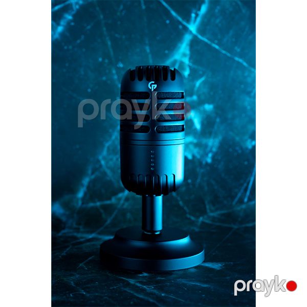 Porodo Gaming Basic Cardioid Microphone with Fixed Stand Black — Mallar, Bakı (3)