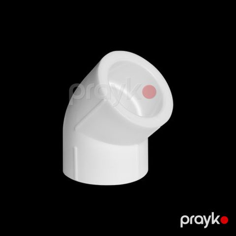Hıll fan dirsək 45° 20 mm
