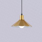 Sparkled çilçıraq m/p metal E27 qızılı — Omid.az — İşıqlandırma