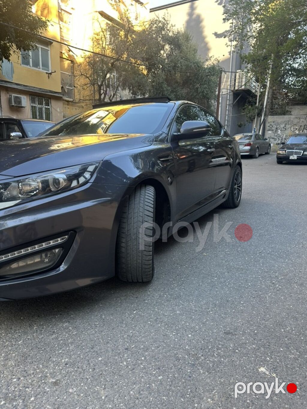 Kia Optima 2sade Doch mator qramda yag azatmir 77-MH-092 — Avtomobillər, Xırdalan (2)