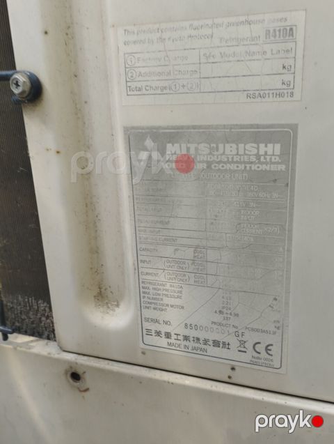 Mitsubishi firma kandisioner. 500 kv. 3 fazalı. Pultları. Doqquz ədəd