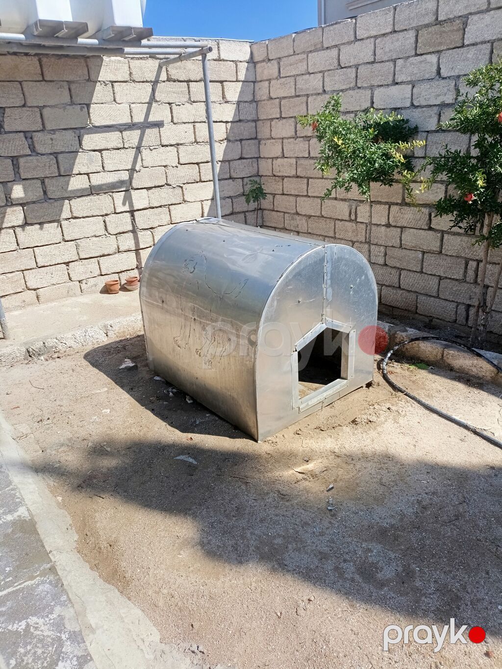 Metaldan it evi/buda - Material: tamamilə metal (paslanmayan/aşınmaya — Kunalar, Bakı (3)
