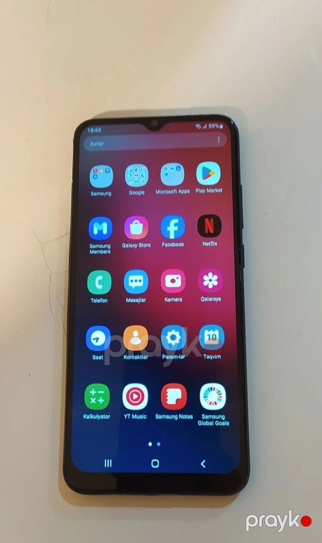 Samsung Galaxy A02 S, 64 GB, rəng - Göy, İki sim kartlı — Samsung, Bakı (2)