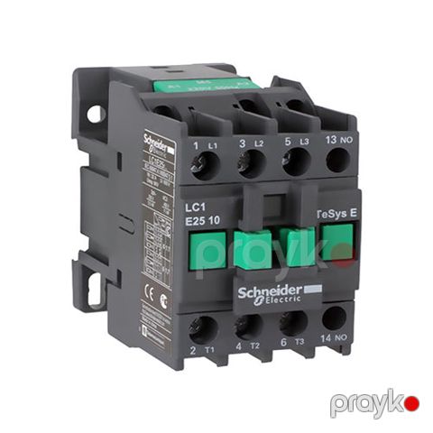 Schneıder kontaktor LC1E12015 e 1NO 5,5KW 400V AC3
